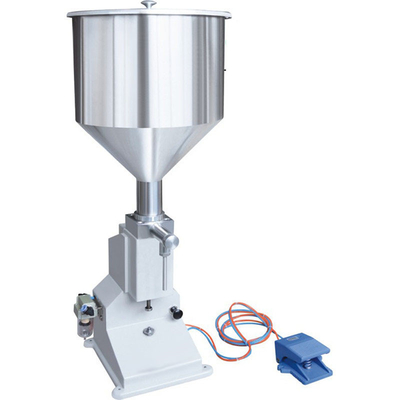 5-50 g Distanza di riempimento Macchina di riempimento manuale a pasta liquida pneumatica semiautomatica