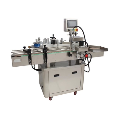 Etichetta adesiva di bottiglia di vetro rotonda Macchina di etichettatura automatica per bevande alimentari