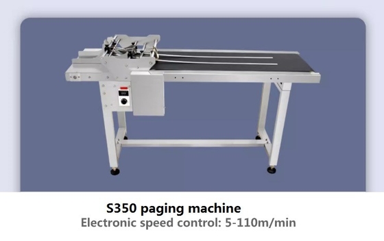 Macchine per la riparazione di pagine per trasportatori di plastica in PVC alimentatore a attrito con trasporto su e giù
