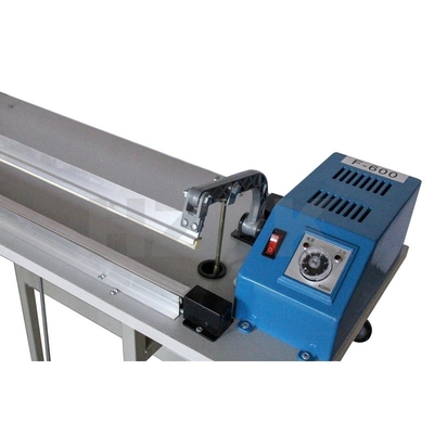 Macchina di sigillamento a pedale per sacchetti di carta di plastica con certificazione CE Velocità massima 12m/min 11 KG