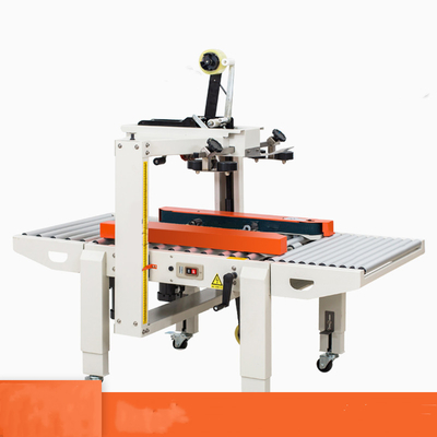 6-12 mm Larghezza di sigillamento Automatica Cintura di azionamento superiore e inferiore Nastro adesivo Sealer Case Box Carton Sealing Machine