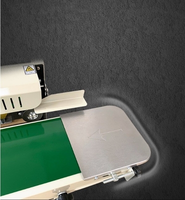 Sealer a fascia di film per imballaggio con inchiostro solido orizzontale a codifica di inchiostro