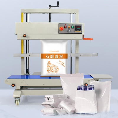 FR-1100V Macchina automatica per sigillare sacchetti di plastica a banda continua verticale per imballaggi