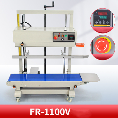 FR-1100V Macchina automatica per sigillare sacchetti di plastica a banda continua verticale per imballaggi