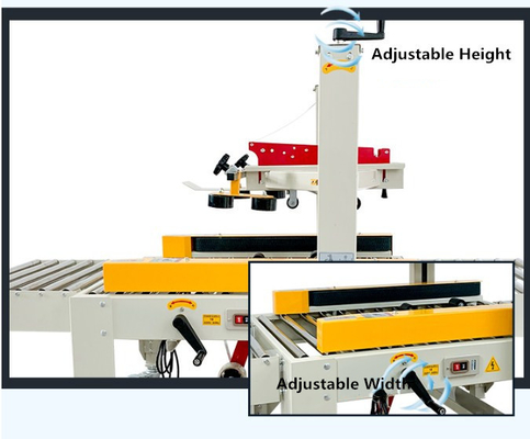 FXC-5050 Convogliere a nastro di sigillamento automatico Cartone sigillatore confezionatore per movimenti lisci
