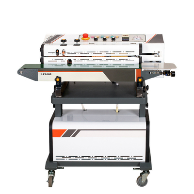 85 kg LF1080 Commercial Continuous Band Sealing Machine con sigillante a vuoto 220V/50HZ