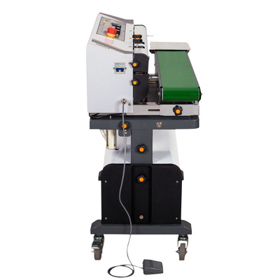 85 kg LF1080 Commercial Continuous Band Sealing Machine con sigillante a vuoto 220V/50HZ