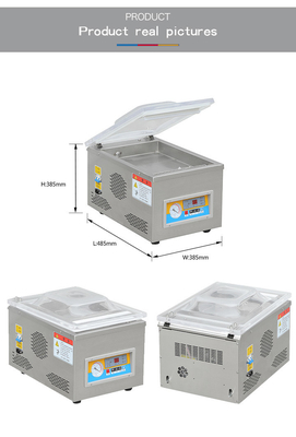 Pressione di vuoto finale 1KPa DZ-300 Portatile automatico sigillante di vuoto per alimenti industriali
