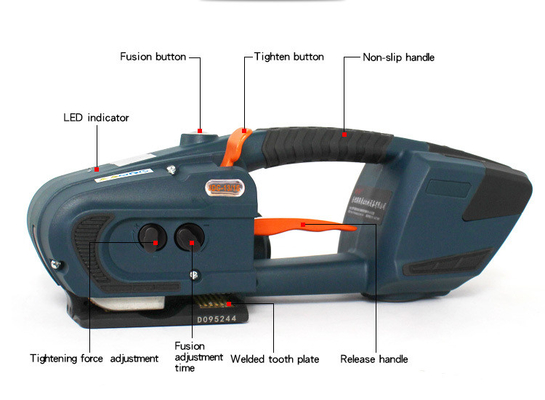 Strumento di fasciatura in plastica alimentato a batteria elettrica con capacità di 3,0 A 340*130*120 mm