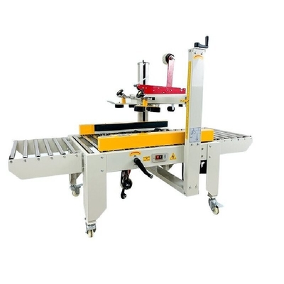 Macchina di sigillamento a nastro a cassa di cartone semiautomatica multifunzionale a altezza regolabile