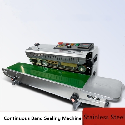 2023 macchina automatica di sigillamento a banda continua con stampa di data e tensione 220V/50HZ