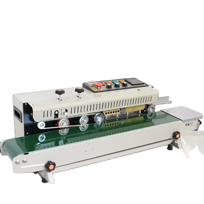 2023 macchina automatica di sigillamento a banda continua con stampa di data e tensione 220V/50HZ
