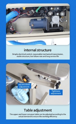 960*505* 960-1108MM Dimensione Macchina di sigillamento automatico a vuoto con riempimento di gas azoto