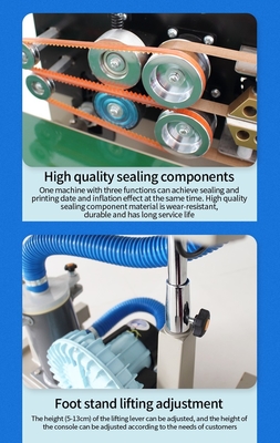 960*505* 960-1108MM Dimensione Macchina di sigillamento automatico a vuoto con riempimento di gas azoto