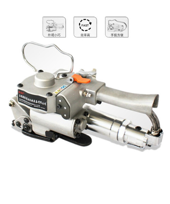Larghezza adatta 13-25 mm Pneumatica PET Strapping Machine con Friction Selding Sealing