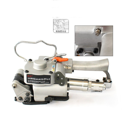 Larghezza adatta 13-25 mm Pneumatica PET Strapping Machine con Friction Selding Sealing