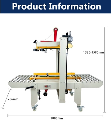 Semi-automatica FXC-6050 Case Box Taper Sealer Packing Taping Carton Sealing Machine