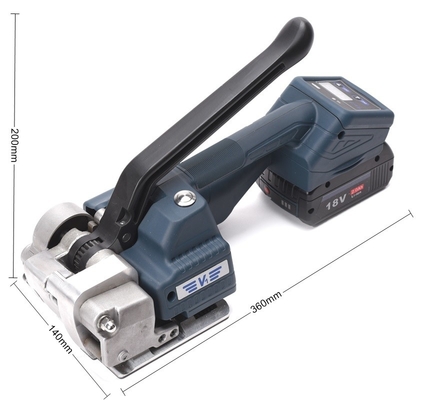 2A Capacità manipolabile Plastic Electric Strapping Banding Machine per 13-16mm PP/PET Strap