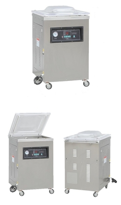 220V/50HZ DZ-600 Macchina di imballaggio a vuoto per cereali, riso, mattoni, carne fresca e piccoli alimenti