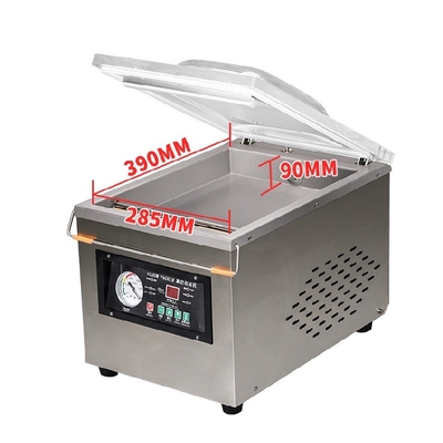 Materiale di imballaggio in plastica DZ-260 sigillante a vuoto a una camera per lo stoccaggio alimentare domestico