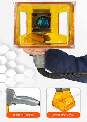 Potenza MAX ≤ 300W Gravatore laser a fibra portatile per soluzioni di marcatura di data e logo
