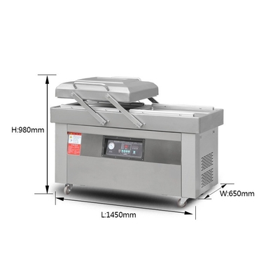 Macchina di imballaggio a vuoto semiautomatica a propulsione elettrica DZ-400 2SB