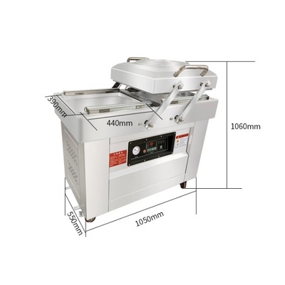 DZ-600/2SB Doppia camera scanalatore di risparmio alimentare pompa commerciale sigillatore a vuoto per imballaggi