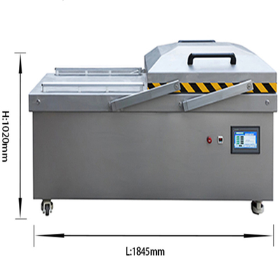 Imballaggio a vuoto per grandi camere industriali 1600X810X990mm Per tè Carne Riso Alimenti Pesce