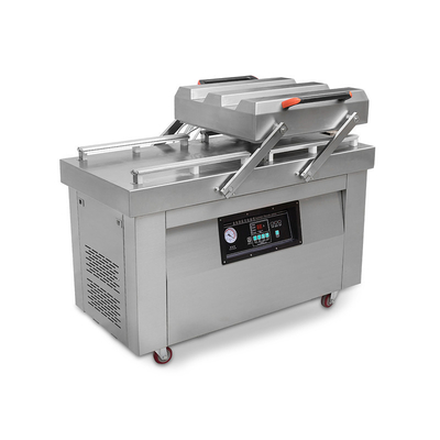 Macchine di imballaggio a vuoto a grande scanalatura semiautomatica di grado automatico per polli industriali