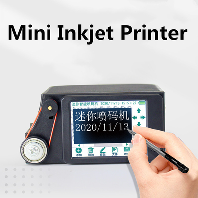 Mini stampante a getto d'inchiostro portatile per bottiglie 97x70x45mm Opzioni di stampa personalizzabili
