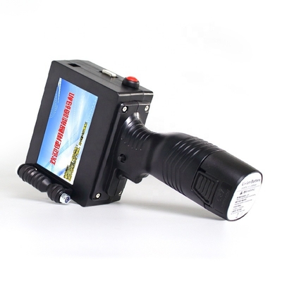 600DPI 25,4 mm Smart Handheld Portable Batch Coding Machine Stampa a getto d'inchiostro