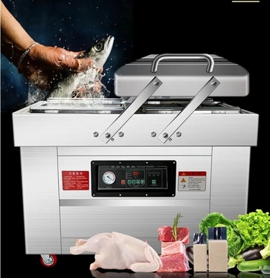 140 KG DZ600/2SB Macchina di imballaggio automatico a vuoto a doppia camera per alimenti