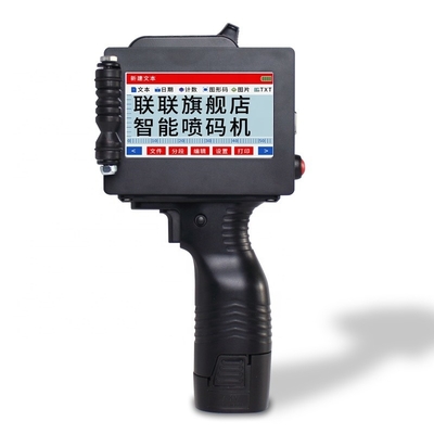 600DPI 25,4 mm Smart Handheld Portable Batch Coding Machine Stampa a getto d'inchiostro