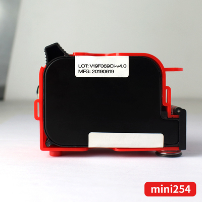 Stampa a getto d'inchiostro portatile a superficie curva con schermata di editing da 12,7 mm velocità di stampa 50M/MIN