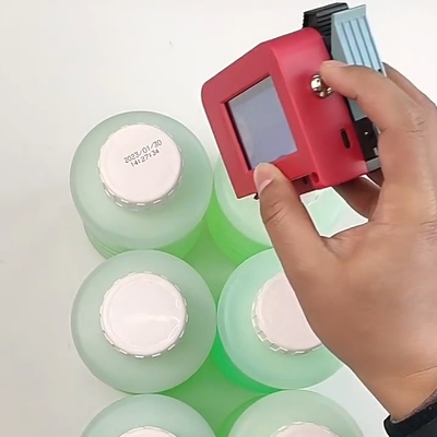 Inchiostro solvente mini stampante a getto d'inchiostro tascabile per sacchetti di plastica