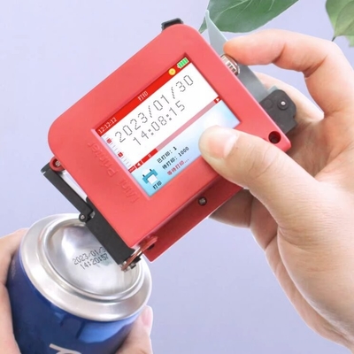 Inchiostro solvente mini stampante a getto d'inchiostro tascabile per sacchetti di plastica