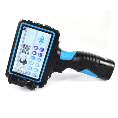 Stampante per tubi per negozi di alimenti e bevande portatile TIJ Data di scadenza Stampante a reazione a mano QR codice a barre