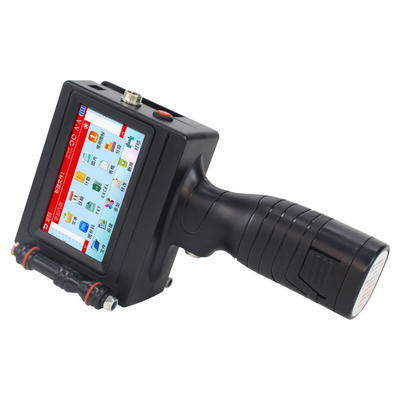 Stampante portatile a 600 dpi con solvente ecologico nero Numero di codice a barre Qr Data di scadenza