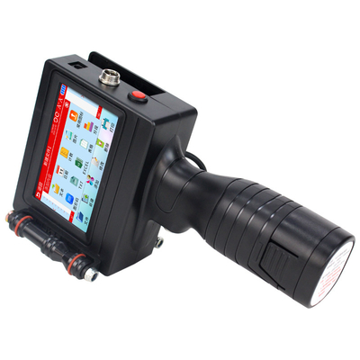 Stampante portatile a 600 dpi con solvente ecologico nero Numero di codice a barre Qr Data di scadenza