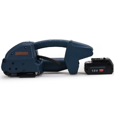 Strumento di fasciatura portatile azionato elettricamente per la macchina di imballaggio a strisce di plastica 47x20x30cm