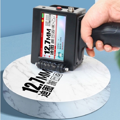 Stampa TIJ Stampa a getto d'inchiostro portatile per cuoio di plastica Stampa UV digitale a getto d'inchiostro in PVC