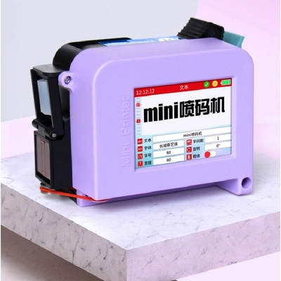 Stampa a getto d'inchiostro portatile con mini funzionamento intelligente 105*72*49 dimensioni