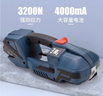 Macchina di rilegatura portatile a batteria ricaricabile alimentata da PET PP V2 per cinghia da 13-16 mm
