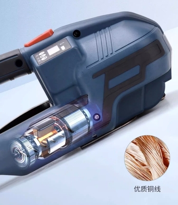 Macchina di rilegatura portatile a batteria ricaricabile alimentata da PET PP V2 per cinghia da 13-16 mm