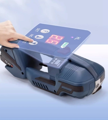 Applicare Spessore della cinghia 0,4-1,2 mm V2 Portatile Batteria elettrica Macchina di cinghia a mano per Pp e animali domestici