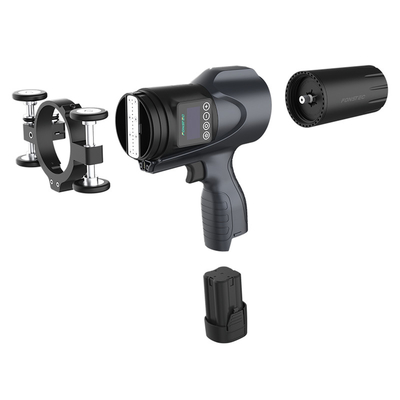 Portatile 60mm grande carattere tubo di metallo palo di pietra tavola On-line Pipeline Ink Jet Printer