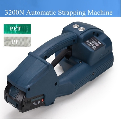 Macchina di cingolazione portatile automatica per cintura di PP PET Tempo di saldatura 2-5s Azionata a batteria