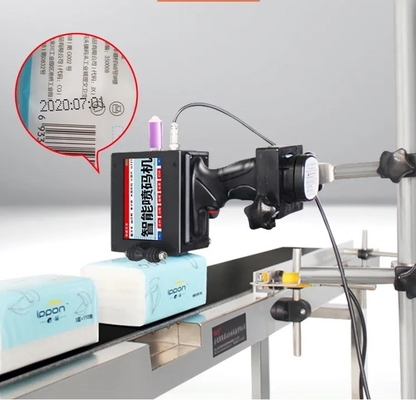 600DPI Fast Dry Ink Professional Inkjet Printer per la stampa di codici a barre di pistole portatili