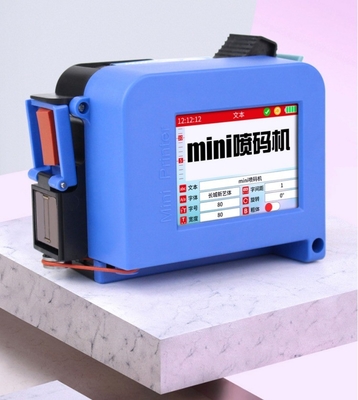 Stampa a getto d'inchiostro industriale portatile mini intelligente per la stampa in legno 3,5 kg
