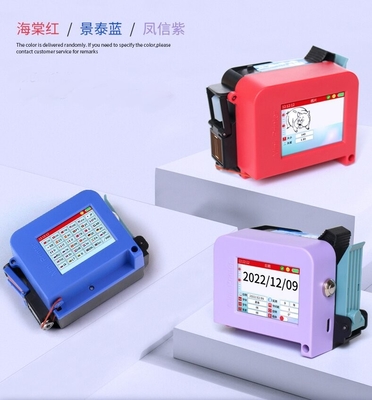 Stampa a getto d'inchiostro industriale portatile mini intelligente per la stampa in legno 3,5 kg